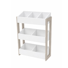 Estante de MDF com 3 Prateleiras Nude Doce Infncia 86x82x25cm 6kg Minitoy Agardi