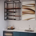 Estante De Metalon E Madeira Aérea Wonderful - Steel - 1,00x0