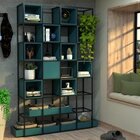 Estante De Metalon E Madeira Estante Rustic - Coleção Aquarel