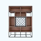 Estante De Metalon E Madeira Para Área Gourmet Rebusc - Giand