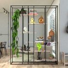 Estante De Metalon E Madeira Para Sala De Estar Ladder - Cole