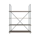 Estante De Metalon E Madeira Wooden - Coleção Aquarela - Rosa