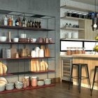 Estante De Metalon Para Sala Exuberance - Coleção Aquarela -