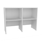 Estante De Nichos Com Baús De Coração Sammy 100% Mdf (menina