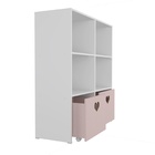 Estante De Nichos Com Baús Organizadores Coração Stefani 100%