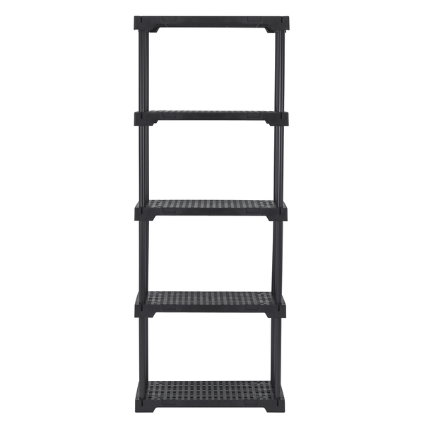 Estante de Plástico 167x70x35 Preto Poly Grift
