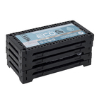 Estante de Plástico 167x70x35 Preto Poly Grift