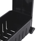 Estante de Plástico 77,5x12,5x54,5cm Preta Arthi