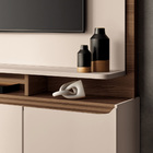 Estante De Tv 70 Pol 180cm Mabel H01 - D'rossi - Off White E