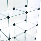 Estante De Vidro Modulado - 0,90 X 1.60 X 0,30