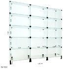 Estante De Vidro Modulado - 1,50 X 1.60 X 0,40