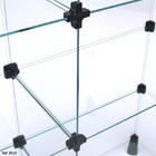Estante De Vidro Modulado - 2,50 X 1.90 X 0,30