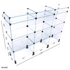 Estante De Vidro Temperado - 1,80 X 1,10 X 0,30