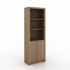 Estante Decorativa Madeira Amêndoa 30,3x176,5x9,9cm Tecno Mobili