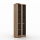 Estante Decorativa Madeira Amêndoa 30,6x172,5x6,8cm Tecno Mobili