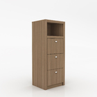 Estante Decorativa Madeira Amêndoa 43,1x133,1x10,2cm Tecno Mobili
