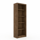 Estante Decorativa Madeira Branca 30,6x172,3x7,1cm Tecno Mobili