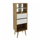 Estante Decorativa Para Quarto Infantil Nina Natural/off White