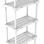 Estante Decorativa Poly 180x70x35cm Branco
