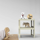 Estante Demi Quadra Com 2 Prateleiras Fendi