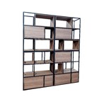 Estante Divisória 240x200x40cm - Tubo 2020 + Mdf - Estdiv2402