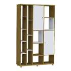 Estante Divisória Freijó E Off White