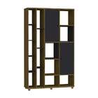 Estante Divisória Freijó E Preta