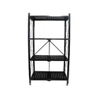 Estante Dobravel Carrinho Prateleira Organizador Rodas Monta