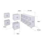 Estante Dominox 6 Gv Branca 147,5 Cm