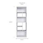 Estante Dubai Branca 180 Cm