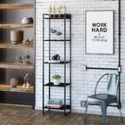 Estante Dynamica 45x30x187cm C/05 Prateleiras Branco Chess /