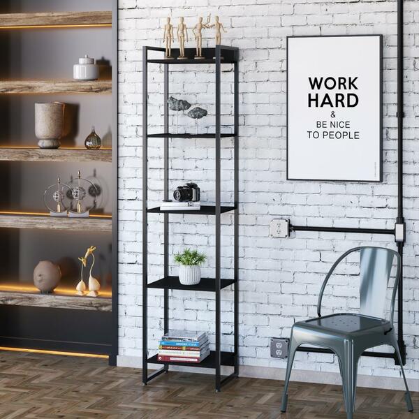 Estante Dynamica 45x30x187cm C/05 Prateleiras Branco Chess /