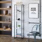 Estante Dynamica 45x30x187cm C/05 Prateleiras Branco Chess /