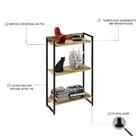 Estante Dynamica 60x30x104cm C/03 Prateleiras