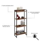 Estante Dynamica 60x30x146cm C/04 Prateleiras