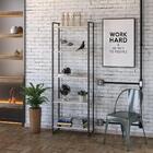 Estante Dynamica 60x30x187cm C/05 Prateleiras