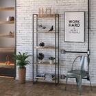 Estante Dynamica 60x30x187cm C/05 Prateleiras