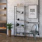 Estante Dynamica 60x30x187cm C/05 Prateleiras