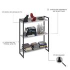 Estante Dynamica 80x30x104cm C/03 Prateleiras