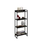 Estante Dynamica Industrial 3 Nichos 60 Cm - Preto