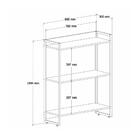 Estante Dynamica Industrial 80 Cm - Preto