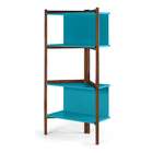 Estante Easy Cacau E Azul