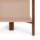 Estante Easy Cacau E Rosa Claro