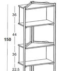 Estante Easy Cor Cacau Com Lilas - 28998 Sun House