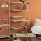 Estante Em Aço 6 Prateleiras 150cmx83cm Wire Terracota