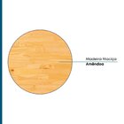 Estante Em Madeira Maciça Ocre Yescasa Amêndoa