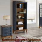 Estante England 4 Prateleiras Cor Azul Petróleo 73cm - 67898