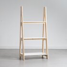 Estante Escada Cavalete 3 Prateleiras Tropical Madeira Maciça