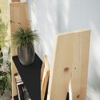 Estante Escada Cavalete 3 Prateleiras Tropical Madeira Maciça