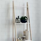 Estante Escada Decorativa Melissa N05 Natural/branco - Mpozen